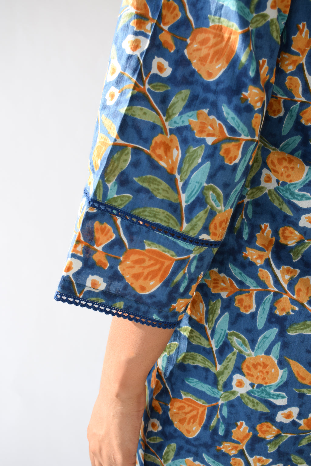 Blue Floral Co-ord Set