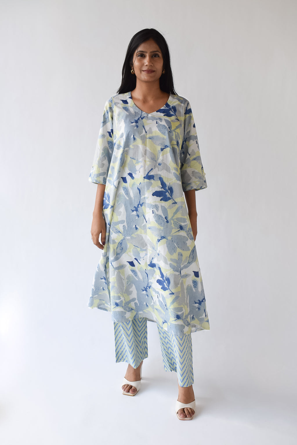 Ocean Mist Abstract Co-Ord Set
