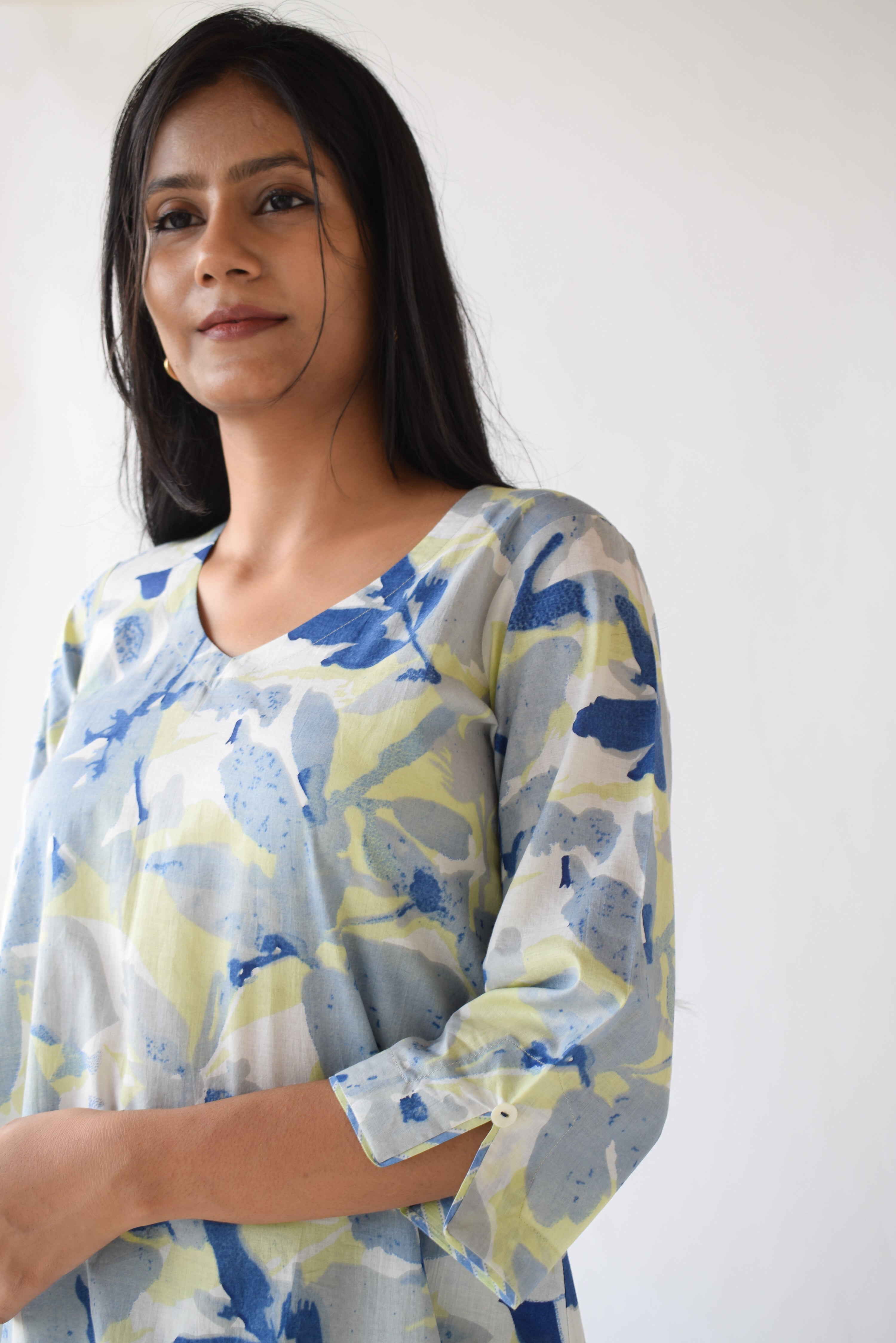 Ocean Mist Abstract Co-Ord Set