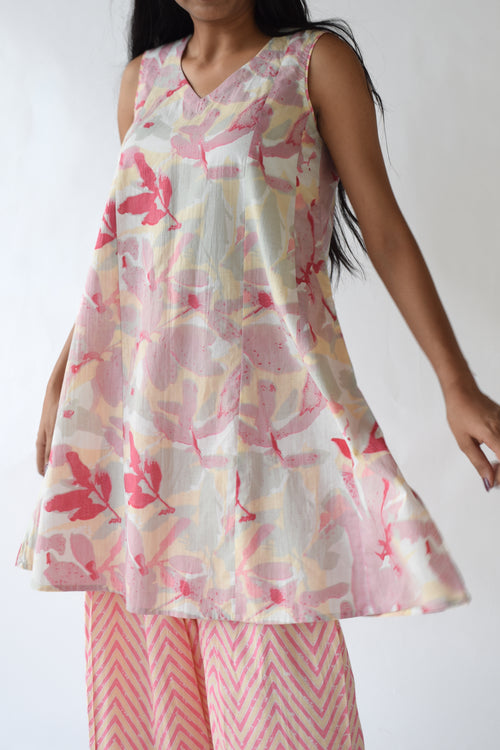 Blush Drift Abstract Co-Ord Set