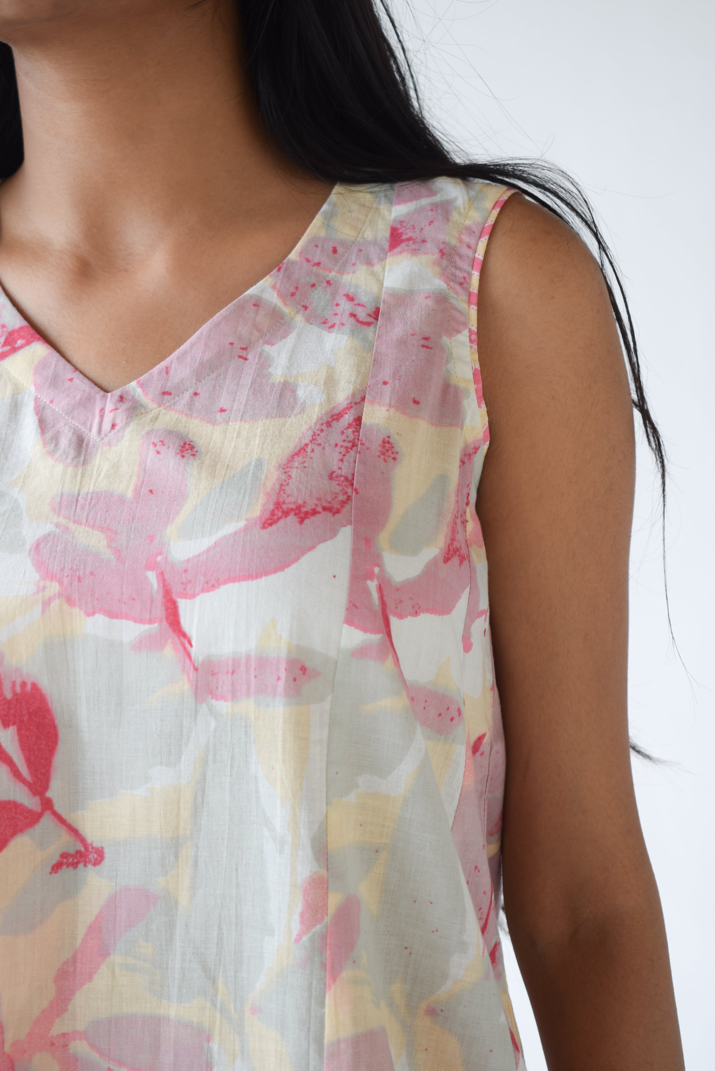 Blush Drift Abstract Co-Ord Set