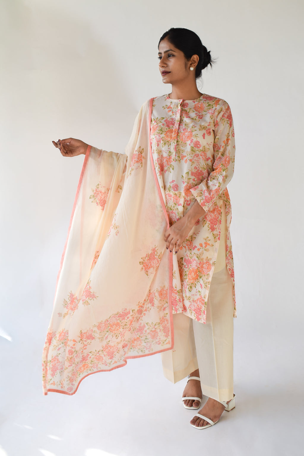 Blush Bloom Floral 3-Piece Set