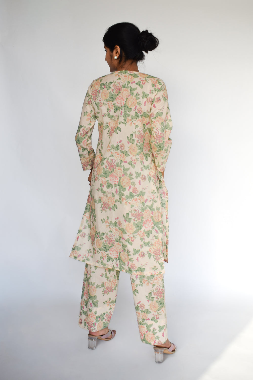 Ivory Sage Blossom Co-Ord Set