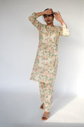Ivory Sage Blossom Co-Ord Set