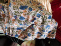 Straight Plain Kurti with Handblock Dupatta